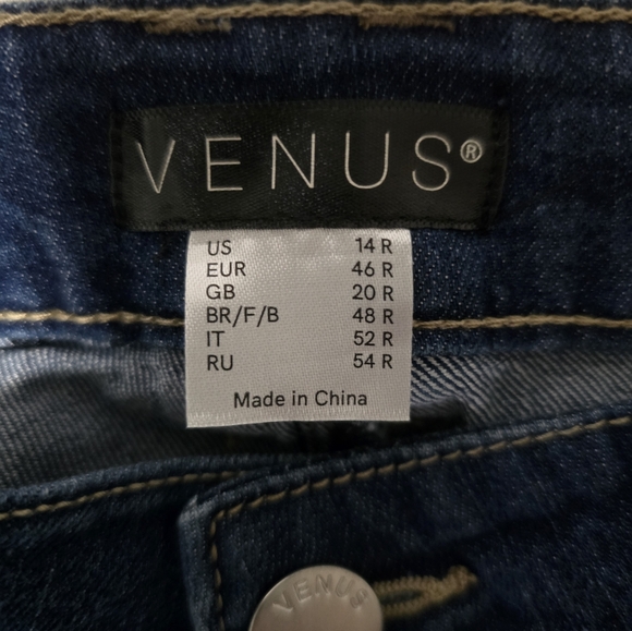 Venus Lift Skinny Jeans NWT Size 14 - Picture 6 of 7